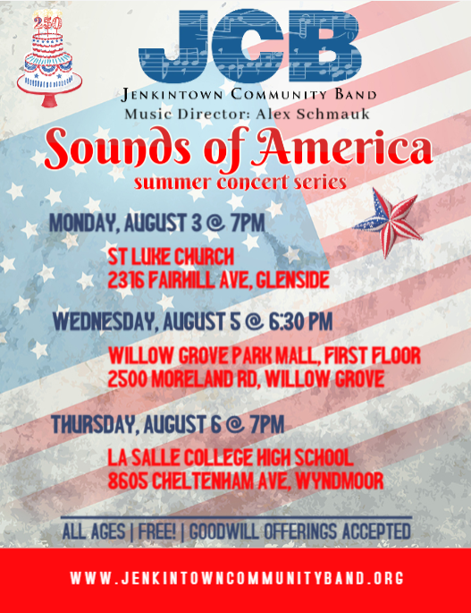 2026 Summer Pops Poster